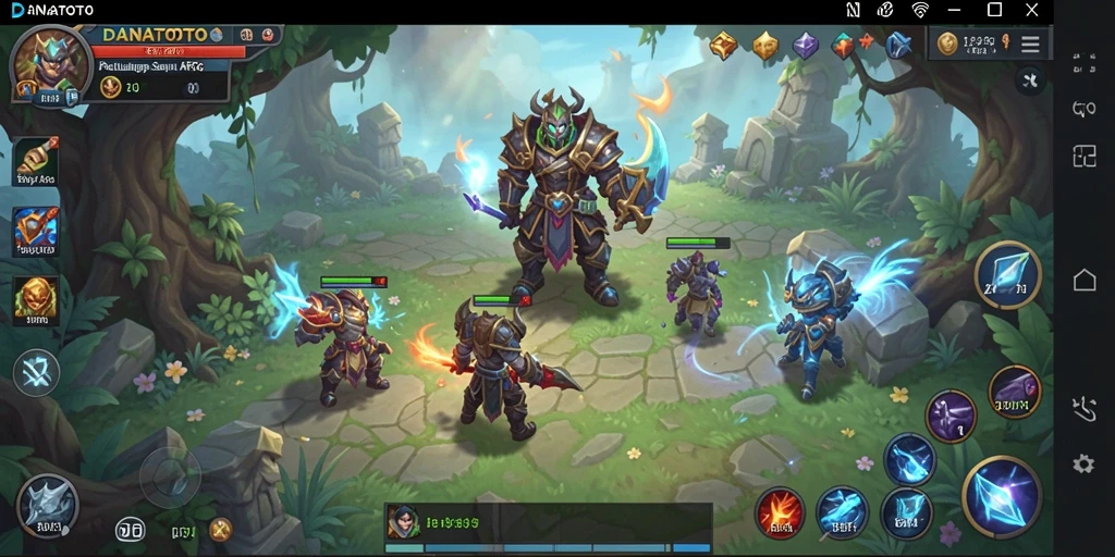 Gameplay seru dalam dunia petualangan <strong>DANATOTO</strong> yang memukau.