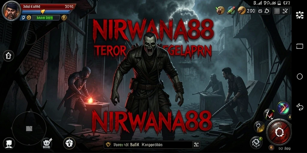 Screenshot gameplay NIRWANA88 yang menegangkan dan menyeramkan.