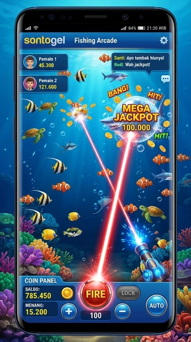 Screenshot aplikasi Sontogel dengan antarmuka intuitif.